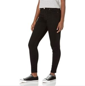 Levi's 721 High Rise Skinny Jeans In Black  30x30 Everyday Grunge Streetwear